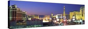 Dusk, the Strip, Las Vegas, Nevada, USA-null-Stretched Canvas