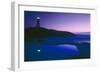 Dusk View of Lighthouse, Nova Scotia-David Nunuk-Framed Photographic Print