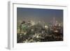 Dusk View of Tokyo from Tokyo City View Observation Deck, Roppongi Hills, Tokyo, Japan-Stuart Black-Framed Photographic Print