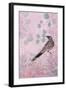 Dusk Wattlebird in Pink-Trudy Rice-Framed Art Print