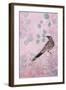 Dusk Wattlebird in Pink-Trudy Rice-Framed Art Print