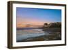 Dusk, Weston-Super-Mare, 2006 (Oil on Canvas)-Peter Breeden-Framed Giclee Print