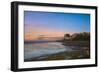 Dusk, Weston-Super-Mare, 2006 (Oil on Canvas)-Peter Breeden-Framed Giclee Print