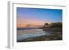 Dusk, Weston-Super-Mare, 2006 (Oil on Canvas)-Peter Breeden-Framed Giclee Print