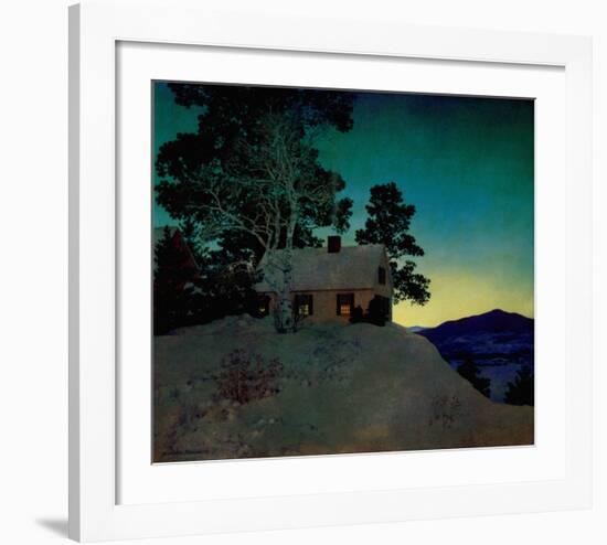 Dusk-Maxfield Parrish-Framed Art Print