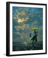 Dusk-Claude Theberge-Framed Art Print