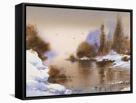 Dusk-LaVere Hutchings-Framed Stretched Canvas