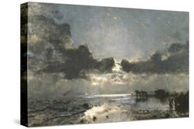 Dusk-Alfred George Stevens-Stretched Canvas