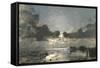 Dusk-Alfred George Stevens-Framed Stretched Canvas