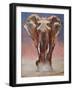 Dust Bath, Loisaba-Mark Adlington-Framed Giclee Print