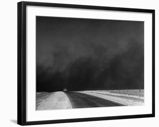 Dust Bowl, 1936-Arthur Rothstein-Framed Photographic Print