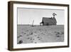 Dust Bowl Farm-Dorothea Lange-Framed Art Print