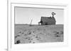 Dust Bowl Farm-Dorothea Lange-Framed Premium Giclee Print