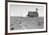 Dust Bowl Farm-Dorothea Lange-Framed Premium Giclee Print