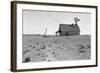 Dust Bowl Farm-Dorothea Lange-Framed Art Print