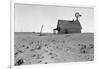 Dust Bowl Farm-Dorothea Lange-Framed Art Print