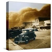 Dust Bowl of the 1930's, Elkhart, Kansas-Science Source-Stretched Canvas