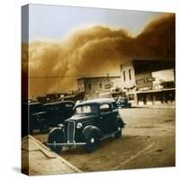 Dust Bowl of the 1930's, Elkhart, Kansas-Science Source-Stretched Canvas