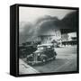 Dust Bowl of the 1930's, Elkhart, Kansas-Science Source-Framed Stretched Canvas