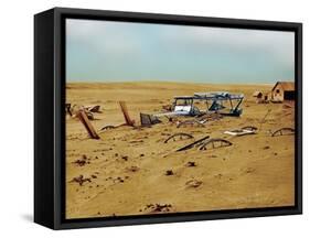 Dust Bowl-Science Source-Framed Stretched Canvas