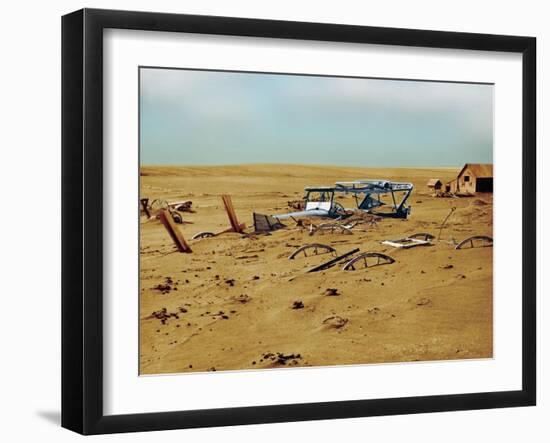 Dust Bowl-Science Source-Framed Giclee Print