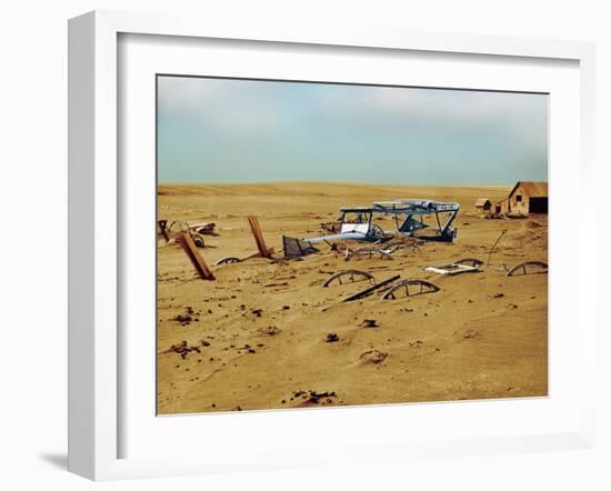 Dust Bowl-Science Source-Framed Giclee Print