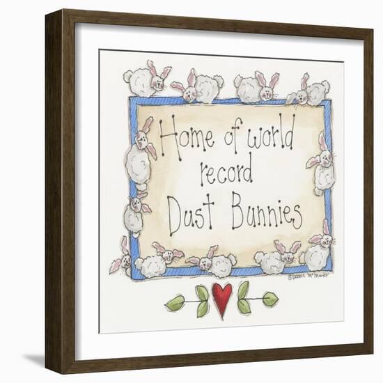 Dust Bunnies-Debbie McMaster-Framed Giclee Print