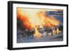 Dust Cloud, Drung, 1996-Mark Adlington-Framed Giclee Print