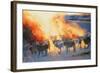 Dust Cloud, Drung, 1996-Mark Adlington-Framed Giclee Print