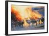 Dust Cloud, Drung, 1996-Mark Adlington-Framed Giclee Print