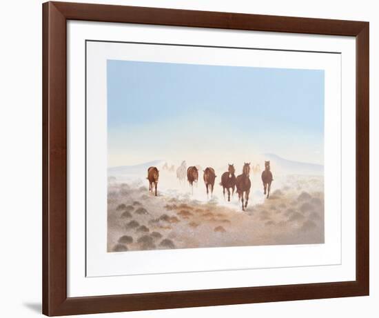 Dust In The Desert-Gwendolyn Branstetter-Framed Limited Edition