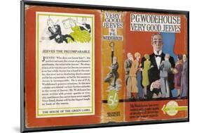 Dust Jacket of Very Good Jeeves-Author: Sir-Mounted Photographic Print