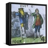 Dust O!, Cries of London, C1840-TH Jones-Framed Stretched Canvas