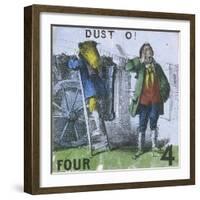 Dust O!, Cries of London, C1840-TH Jones-Framed Giclee Print