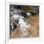 Dust Plumes Blowing Off the Moroccan Coast-Stocktrek Images-Framed Photographic Print