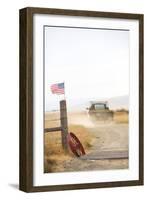 Dust Road USA-Russell Young-Framed Giclee Print