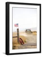 Dust Road USA-Russell Young-Framed Giclee Print