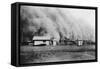 Dust Storm, 1930s-Science Source-Framed Stretched Canvas