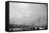 Dust Storm in Colorado-null-Framed Stretched Canvas