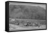 Dust Storm in Rolla, Kansas-null-Framed Stretched Canvas