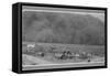 Dust Storm in Rolla, Kansas-null-Framed Stretched Canvas