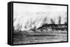 Dust Storm in Texas Panhandle-null-Framed Stretched Canvas