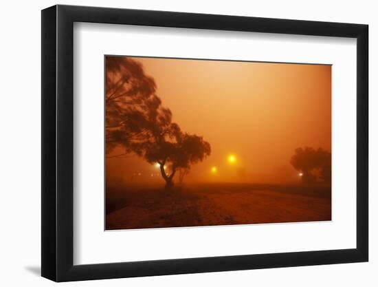 Dust Storm in the Australian Outback-Paul Souders-Framed Photographic Print