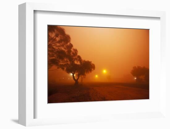 Dust Storm in the Australian Outback-Paul Souders-Framed Photographic Print