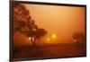 Dust Storm in the Australian Outback-Paul Souders-Framed Photographic Print