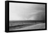 Dust Storm near Mills, New Mexico-Dorothea Lange-Framed Stretched Canvas