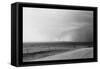 Dust Storm near Mills, New Mexico-Dorothea Lange-Framed Stretched Canvas