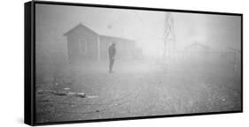 Dust storm New Mexico, 1935-Dorothea Lange-Framed Stretched Canvas