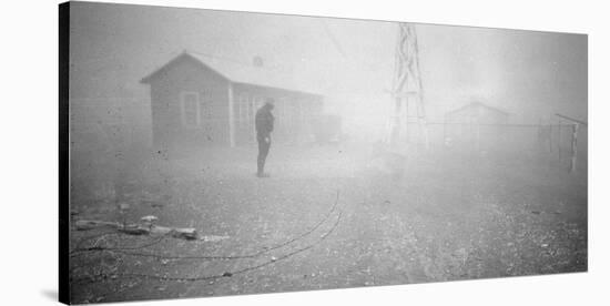 Dust storm New Mexico, 1935-Dorothea Lange-Stretched Canvas