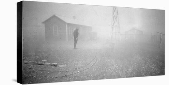 Dust storm New Mexico, 1935-Dorothea Lange-Stretched Canvas